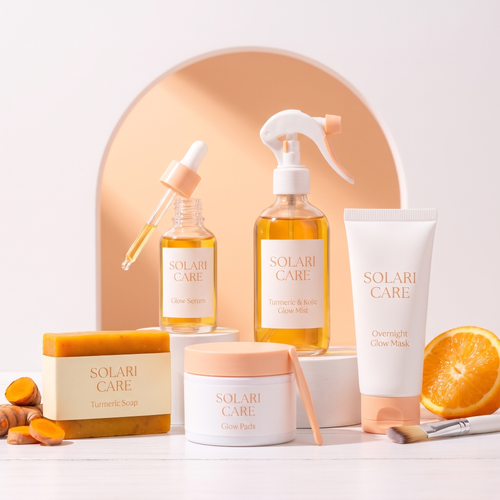 Solari Care Glow Ritual Set, 5 pieces